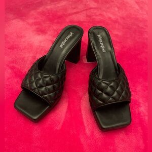 Jeffrey Campbell Mules size 8.5